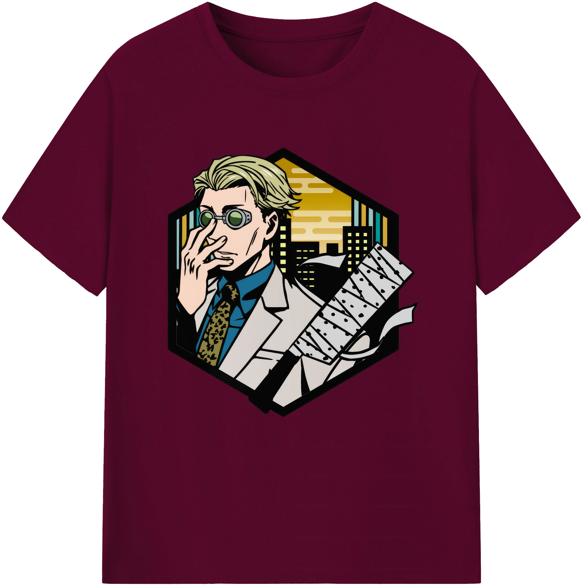 （画像用） 呪術廻戦 Jujutsu Kaisen レディースカジュアルプリントTシャツ（綿100％）